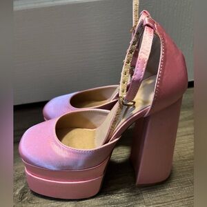 Pink Platform Heels